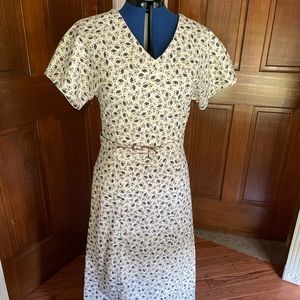 1930s Modern Vintage Style Dress (size 10)